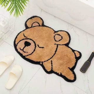 Thảm decor, thảm lau chân lông cừu mềm mịn