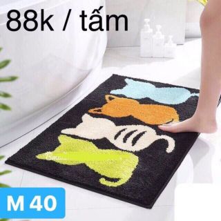 Thảm decor, thảm lau chân lông cừu mềm mịn