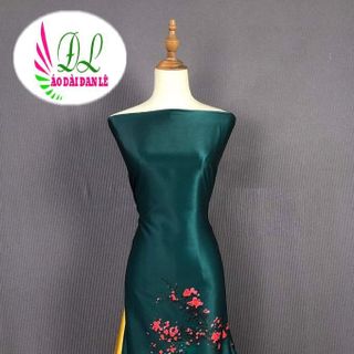 Xưởng sỉ - Vải áo dài ĐAN LÊ in 3D CC0040 giá sỉ