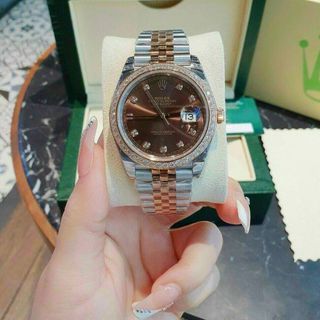 ĐỒNG HỒ ROLLEX COUPLE DATEJUST CHOCOLATE SIÊU CẤP