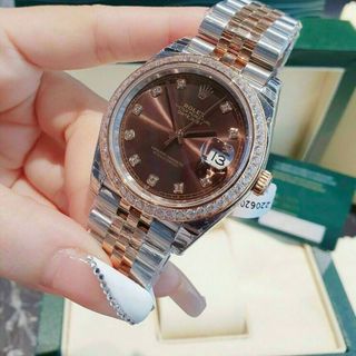 ĐỒNG HỒ ROLLEX COUPLE DATEJUST CHOCOLATE SIÊU CẤP