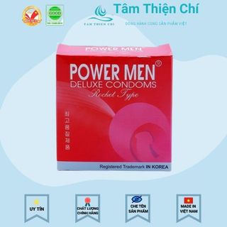 Bao cao su Powermen ROCKET hộp 3 cái