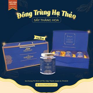 Hộp quà tặng Đông Trùng Hạ Thảo Sấy Thăng Hoa MILOFOOD - 30G giá sỉ