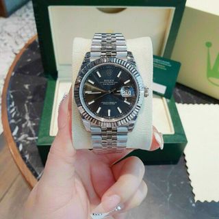 ĐỒNG HỒ ROLLEX BLACK DATEJUST SIÊU CẤP