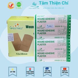 Băng cá nhân GREETMED 72 x 38mm 100 pcs TTC