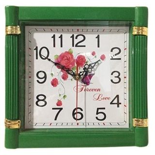 Đồng hồ treo tường hình vuông 25 x 25cm nhiều màu sắc đẹp xinh