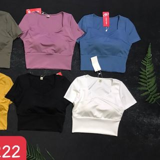 Croptop 2 Lớp Đồ Thể Thao Chuẩn Siêu Đẹp Giá Sỉ, Hàng Chất Đẹp