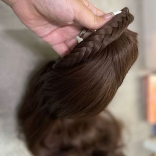 Tóc giả kẹp cài băng đô kèm tóc đẹp