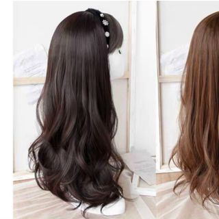 Tóc giả kẹp cài băng đô kèm tóc đẹp