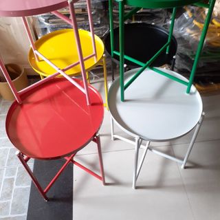 Bàn trà chanh giá rẻ, bàn trà chân chữ X, bàn cafe sắt  xếp gọn