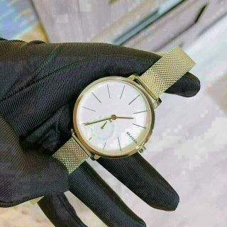 ĐỒNG HỒ SKAGEN LƯỚI NỮ GOLD CAO CẤP