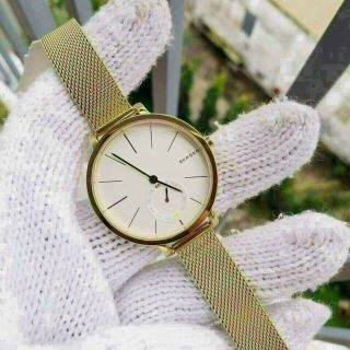 ĐỒNG HỒ SKAGEN LƯỚI NỮ GOLD CAO CẤP