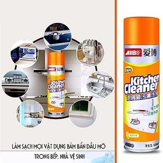 [HCM] Bình xịt bọt tuyết tẩy rửa siêu sạch kitchen cleaner nhà bếp 500ml