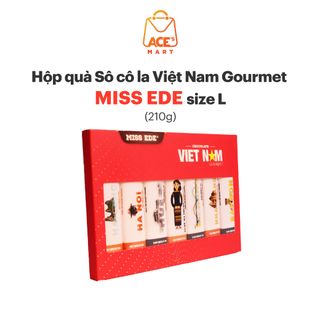 Hộp quà Sô cô la Việt Nam Gourmet MISS EDE size L (210g) giá sỉ