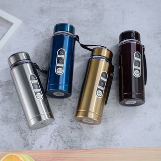 [HÌNH THẬT] Bình Giữ Nhiệt Inox 600,800,1000ml Giữ Nhiệt Tối Ưu Hơn 8H. Bình nhiệt inox sus 304 an toàn