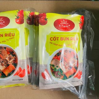 Thùng Cốt Bún Riêu 55g (Thùng có 4 lốc, 64 gói/thùng) - Cốt bún riêu ngon