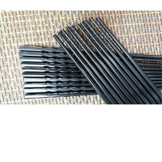 Bộ 10 Đôi Đũa Nhựa Đen Cao Cấp - An Toàn