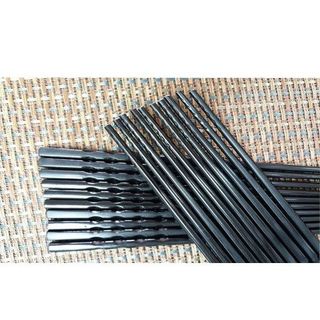 Bộ 10 Đôi Đũa Nhựa Đen Cao Cấp - An Toàn