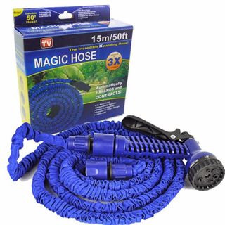 [ HCM ] Vòi Xịt Giãn Nở 15m Tưới Cây, Rửa Xe Thông Minh Vòi Xịt Nước Đa Năng