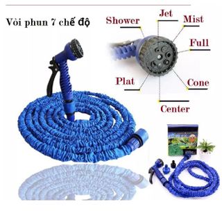[ HCM ] Vòi Xịt Giãn Nở 15m Tưới Cây, Rửa Xe Thông Minh Vòi Xịt Nước Đa Năng