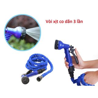 [ HCM ] Vòi Xịt Giãn Nở 15m Tưới Cây, Rửa Xe Thông Minh Vòi Xịt Nước Đa Năng