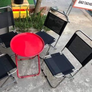 Ghế xếp cafe, ghế câu cá, ghế dã ngoại, ghế inox xếp quán trà sữa