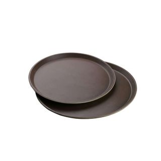 [HCM ] Khay bê đồ chống trượt hình tròn chuyên dùng trong quán coffe, quán ăn, nhà hàng (Nhiều kích thước lựa chọn)
