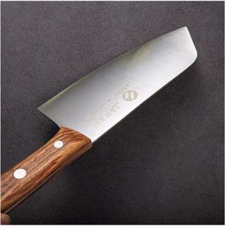 [HCM] Dao làm bếp Asakh Nhật bản size 29*5cm, chất liệu inox không gỉ, sắc bén, cán gỗ cầm chắc tay