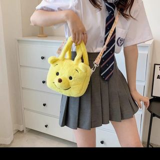 Túi chéo vải lông mềm sẵn 4 hình