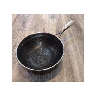 Chảo Chống Dính Sâu Lòng Tổ Ong 32cm Dùng Mọi Loại Bếp - Chảo Tổ Ong Dày Dặn Nặng Tay