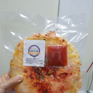 BÁNH ÉP KHÔ THUẬN AN, TÚI HÚT CHÂN KHÔNG 10C/SET, KÈM TƯƠNG ỚT.