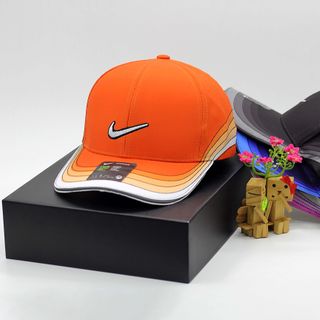 Nón lưỡi trai N.ike, Mũ thời trang Ni.ke lượn sóng 4 màu, Nón thể thao unisex