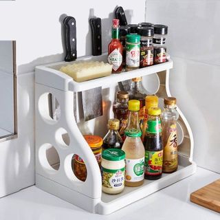 Kệ 2 Tầng Đựng Vật Dụng Nhà Bếp - Kệ Gia Vị Việt Nhật