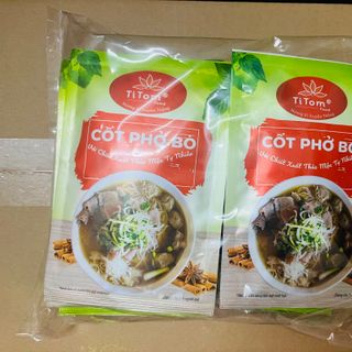 Thùng Cốt Phở Bò 55g (thùng 4 lốc, 64 gói/thùng) - Cốt Phở Bò ngon