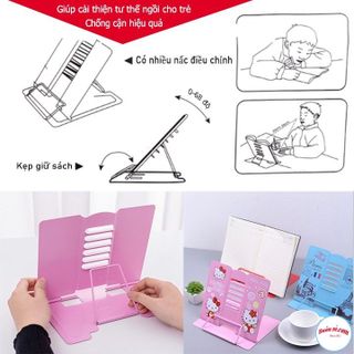 Kẹp Sách Chống Cận Thị, Chống Gù Cho Bé Ngồi Học - Giá Sách