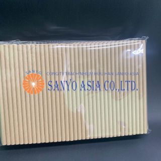 ỐNG HÚT GIẤY CAO CẤP SANYO ASIA - MÀU NÂU PHI 8