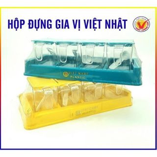 Set 4 Hũ Gia Vị Việt Nhật Kèm Khay 2939 giá sỉ