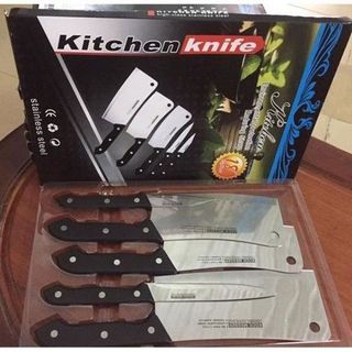 BỘ DAO KITCHEN KNIFE 5 MÓN MADE IN THÁI LAN giá sỉ