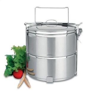 CA MEN 2 NGĂN INOX CAO CẤP 14CM X 2 NGĂN