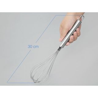 Cây đánh trứng cầm tay inox tiện lợi nhỏ gon