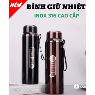 BÌNH NƯỚC GIỮ NHIỆT INOX 304 CAO CẤP 800, 1000ML