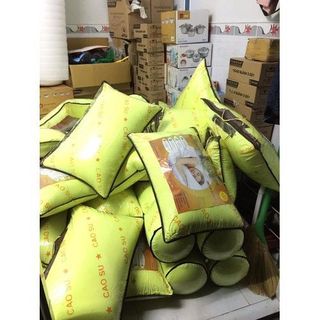 [SIÊM ÊM] RUỘT GỐI NẰM CAO SU NON THIÊN NHIÊN CAO CẤP KÍCH THƯỚC 35X55 CM