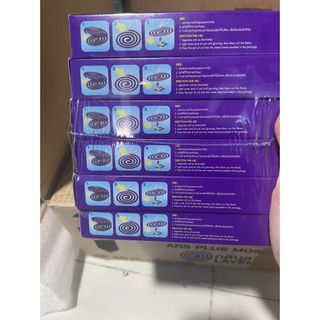 Nhang Thơm Trừ Muỗi Thái Lan Hộp 10 Khoanh x 12g - Chống Muỗi Hiệu Quả