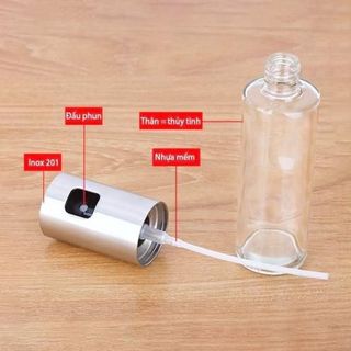 Bình xịt dầu ăn dung tích 100ml tiện lợi 💖 Freeship 💖 Bình xịt dầu ăn mini trong nhà bếp
