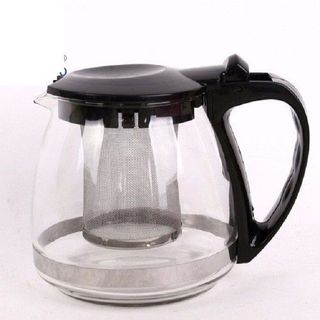 Bình Lọc Trà Thủy Tinh 1300ml Sang Trọng - CÓ LÕI LỌC TRÀ INOX - BÌNH PHA TRÀ CHẾ CAFE TIỆN LỢI 2in1 giá sỉ