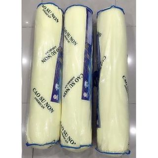 Gối Ôm Cao Su Non Êm Ái 30 x 95cm, Gối Ôm Gòn Ép Hơi Mềm Mại Kèm Vỏ Gối