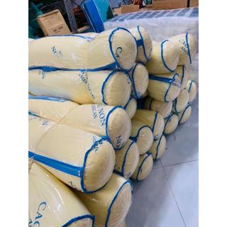 Gối Ôm Cao Su Non Êm Ái 30 x 95cm, Gối Ôm Gòn Ép Hơi Mềm Mại Kèm Vỏ Gối