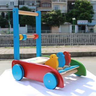 Xe gỗ tập đi cho bé từ 6 đến 24 tháng