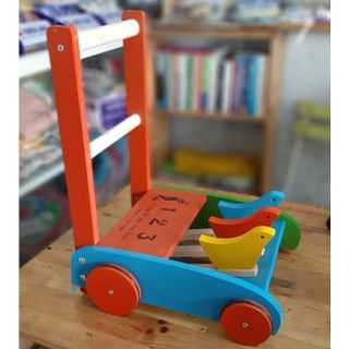 Xe gỗ tập đi cho bé từ 6 đến 24 tháng