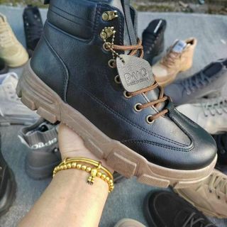 Giày boots nam chất da đẹp S3334